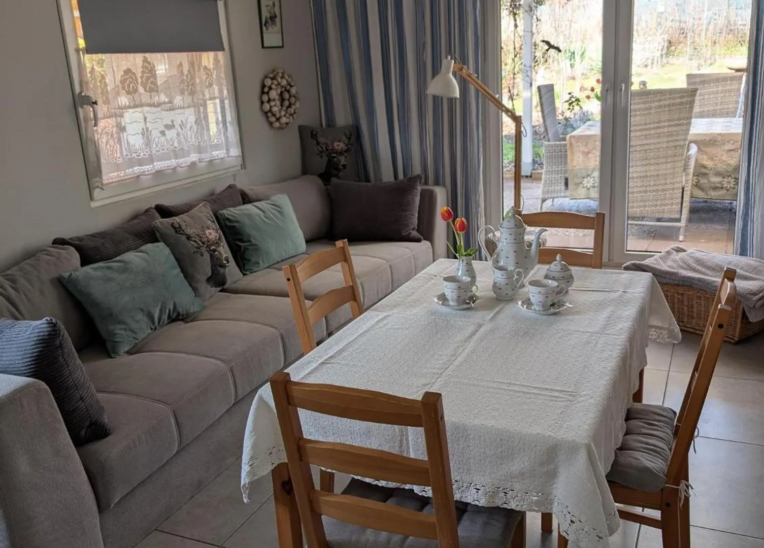 ברלין Ferienhaus Im Idyllischen Garten